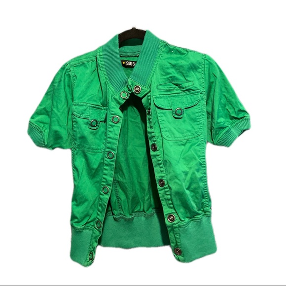 Woman’s SWS Green jacket - Picture 1 of 3